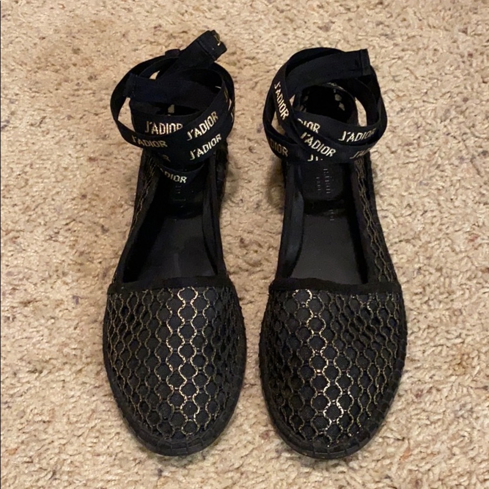 Christian Dior J’Adior Mesh Flats